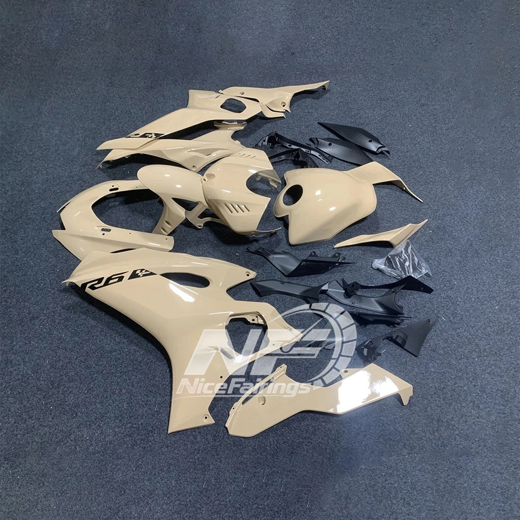 For YAMAHA YZF-R6 2017-2026 YZF R6 Set Custom Painted Aftermarket 100% Fit Bodywork Fairings Kit | NiceFairings - side angle image