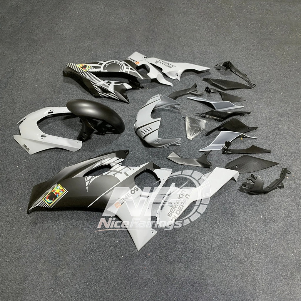 For YAMAHA YZF-R6 2017-2026 R6 17-26 Plastic Aftermarket Custom Color Bodywork Heat Fairings Kit | NiceFairings - side angle image