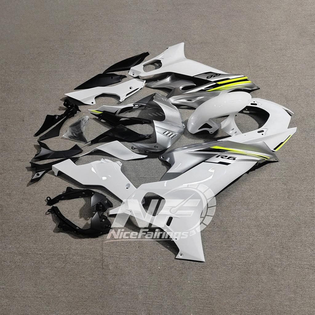 For YAMAHA YZF-R6 2017-2026 Custom Painted Aftermarket 100% Fit Bodywork | ( Fairings Kit | NiceFairings - rear angle image