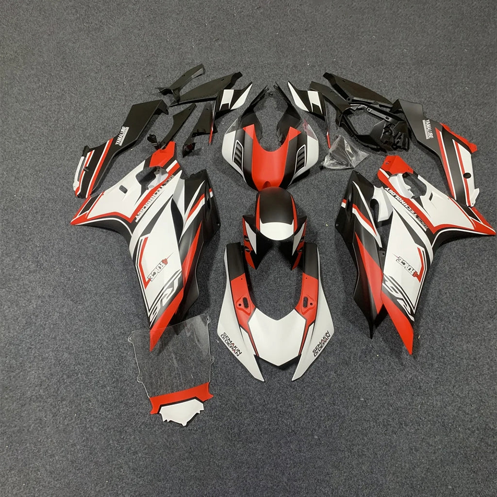 For YAMAHA YZF-R6 2017-2026 YZF R6 Pre-Drilled Aftermarket Custom Painted Cowling Fairings Kit | NiceFairings - paint design NO.2 option image