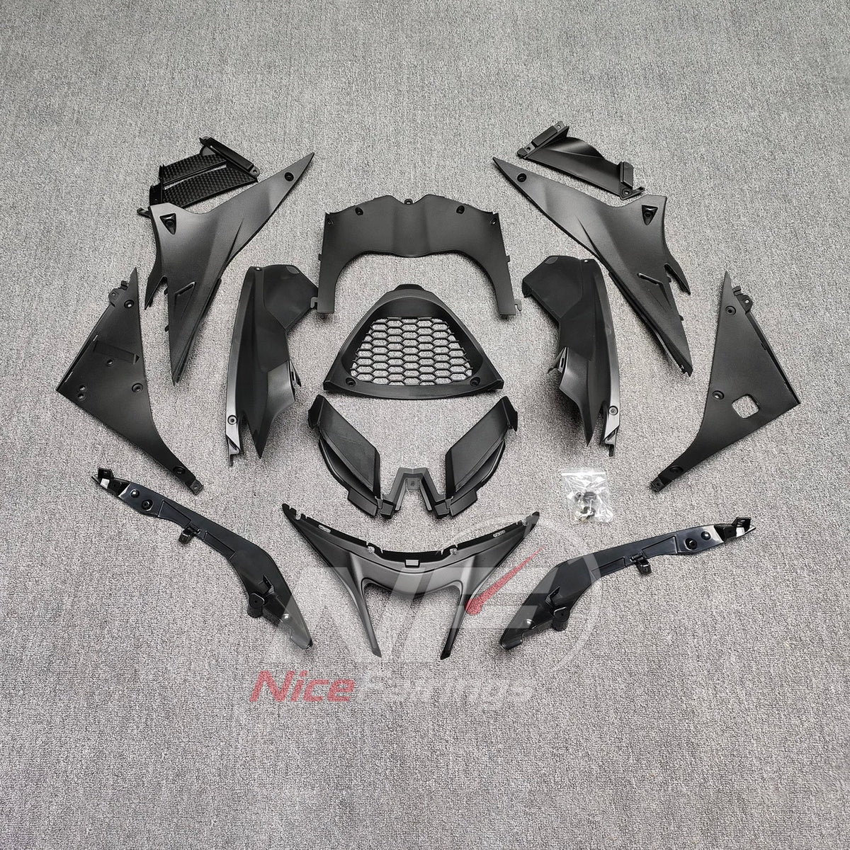 Motorcycle Fairing Kit Fits 2016-2020 APRILIA RSV4 1000 - Injection-Molded ABS - Red | NiceFairings - accessories image