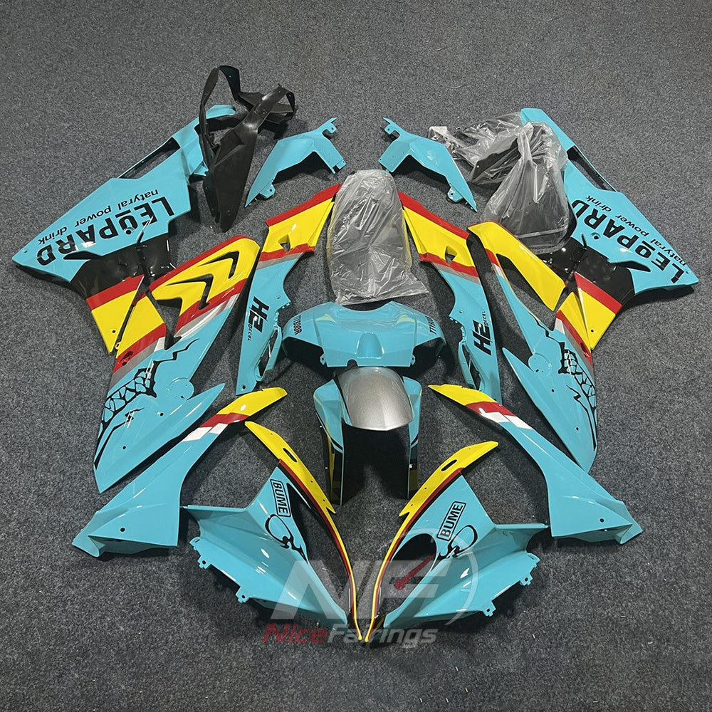 Fairing Kit Fits 2015-2016 BMW S1000RR - Violet White Black - Injection-Molded ABS Plastic | NiceFairings - paint design NO.6 option image