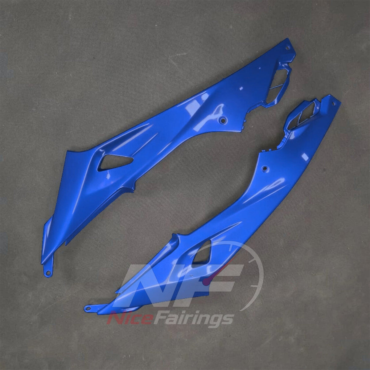 BMW S1000R 2017-2020 Blue Yellow Black fairing kit detail 7