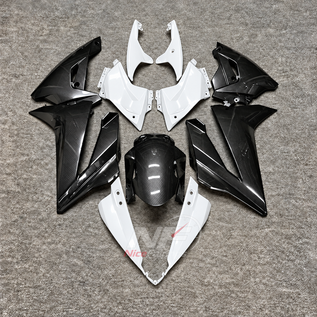 Fairing Kit Fits 2024-2026 SUZUKI GSX8R - ABS Plastic - Carbon Fiber Look | NiceFairings - main product image