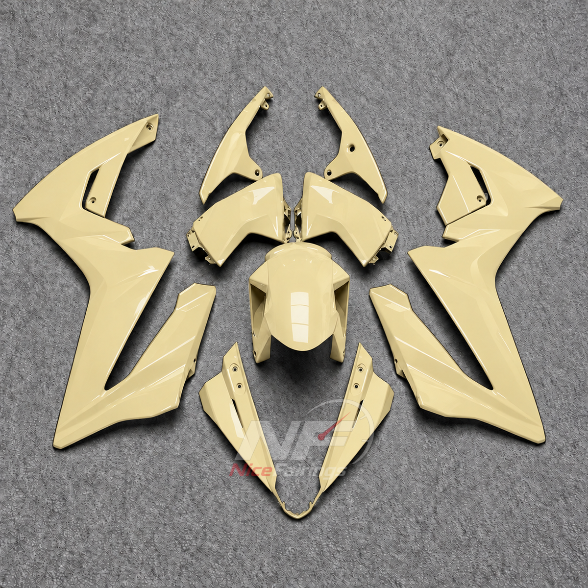 SUZUKI GSX8R 2024-2026 - Beige panels - paint design NO.4 option image