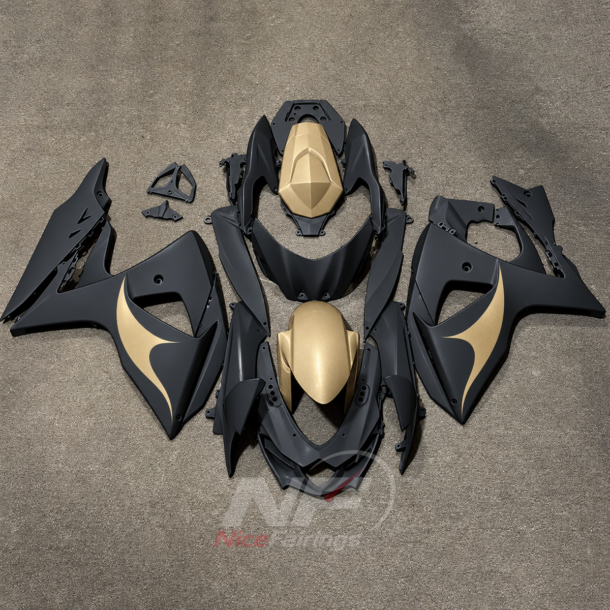 Replacement ABS Fairing Panel Kit Compatible with Suzuki GSX-R1000 K9 2009-2016 | NiceFairings - main product image