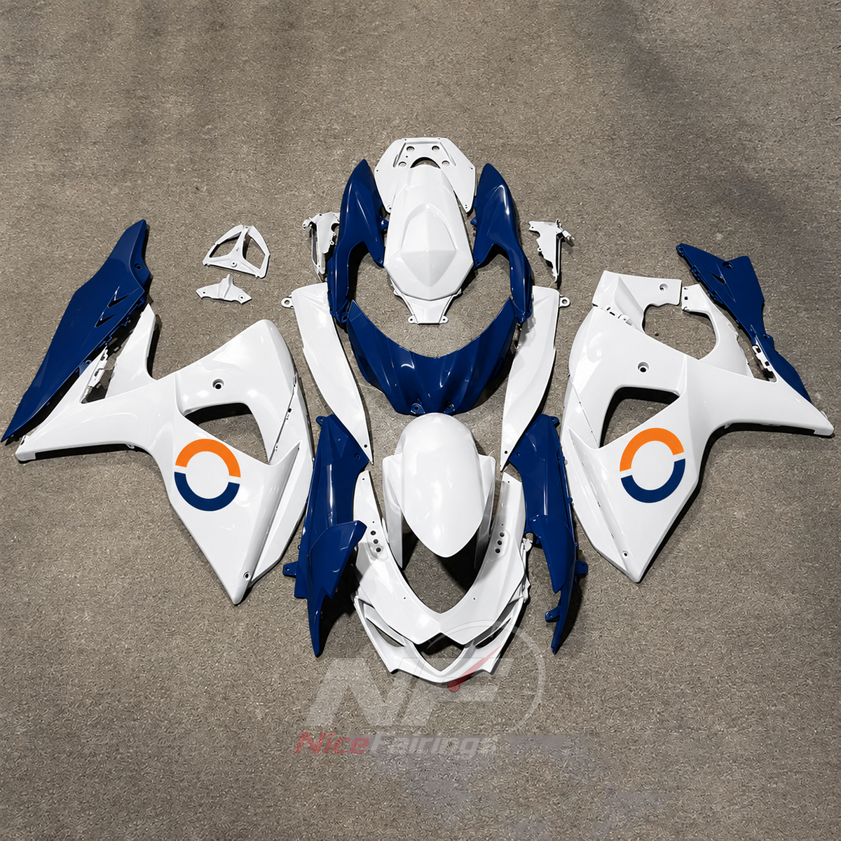 Painted Sportbike Fairing Set Compatible with Suzuki GSX-R1000 K9 2009-2016 | NiceFairings - main product image