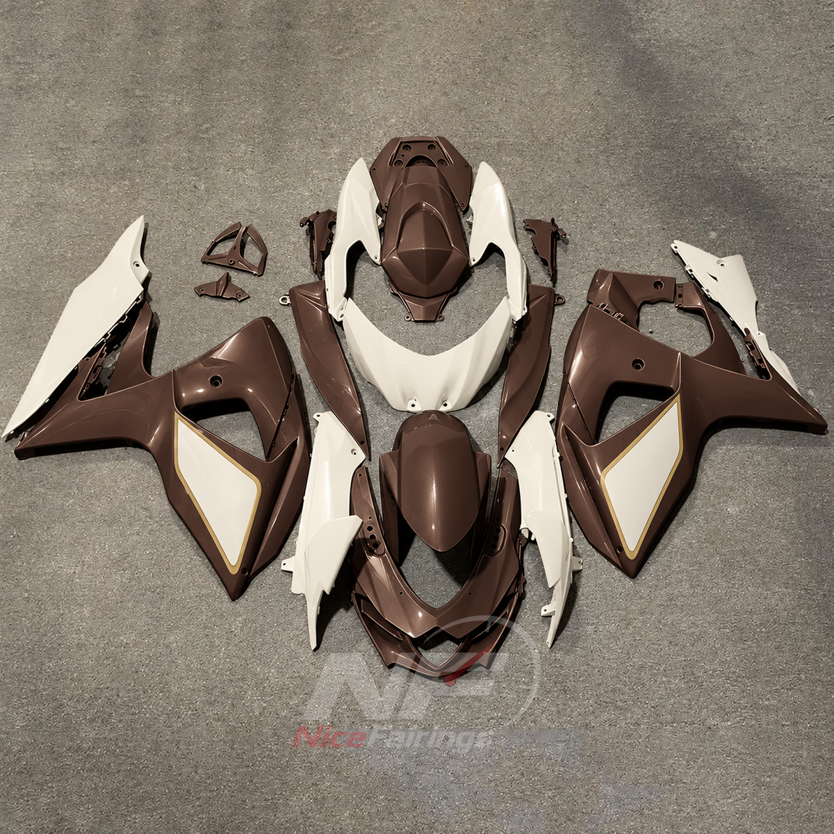 Aftermarket Sportbike Bodywork Set Compatible with Suzuki GSX-R1000 K9 2009-2016 | NiceFairings - main product image