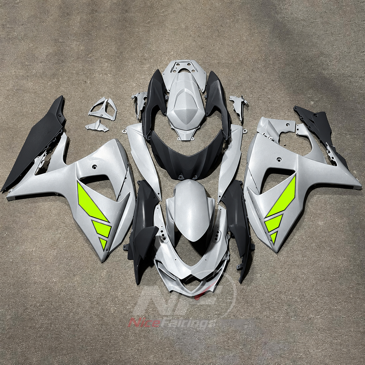 Custom-Painted ABS Plastic Fairing Set Fits Suzuki GSX-R1000 K9 2009-2016 | NiceFairings - main product image