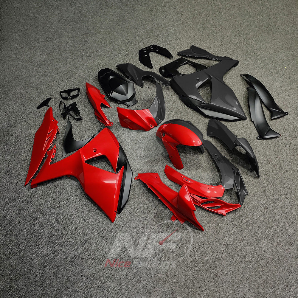 Aftermarket Motorcycle Bodywork Kit Compatible with Suzuki GSX-R1000 K9 2009-2016 | NiceFairings - front angle image