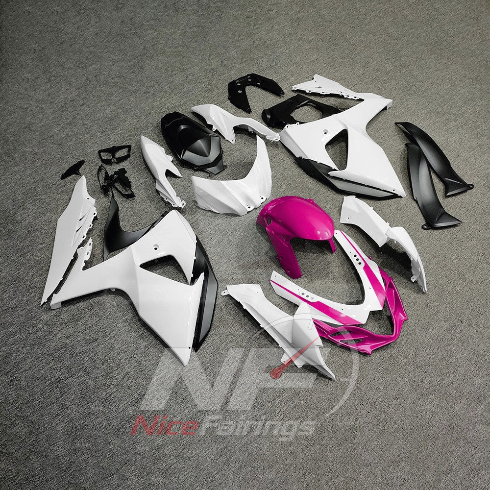 Replacement Cowling Panel Set Fits Suzuki GSX-R1000 K9 2009-2016 | NiceFairings - side angle image
