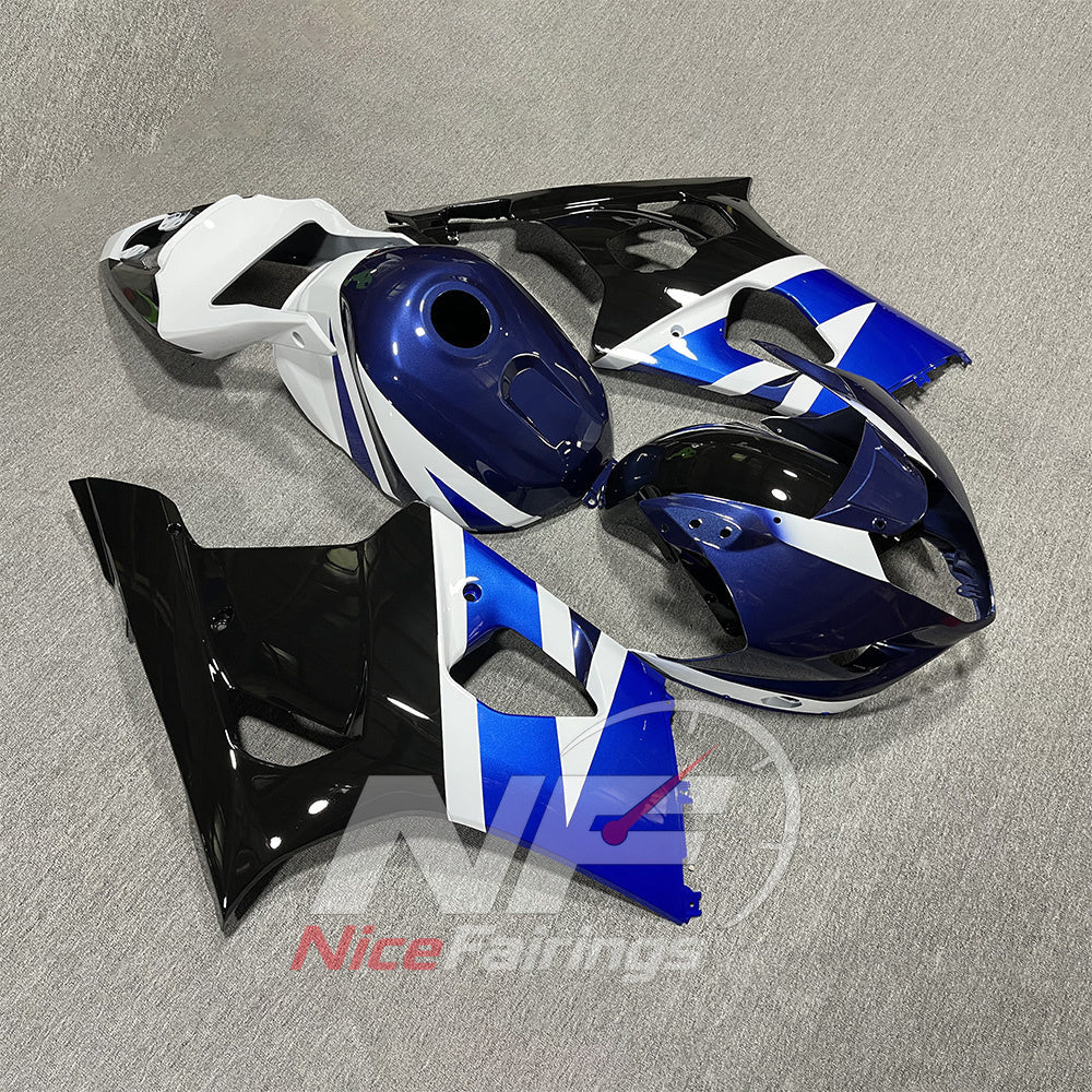 ABS Fairing Kit Fits SUZUKI GSX-R1000 K3 2003-2004 - Injection-Molded, Tank Cover Included | NiceFairings - side angle image