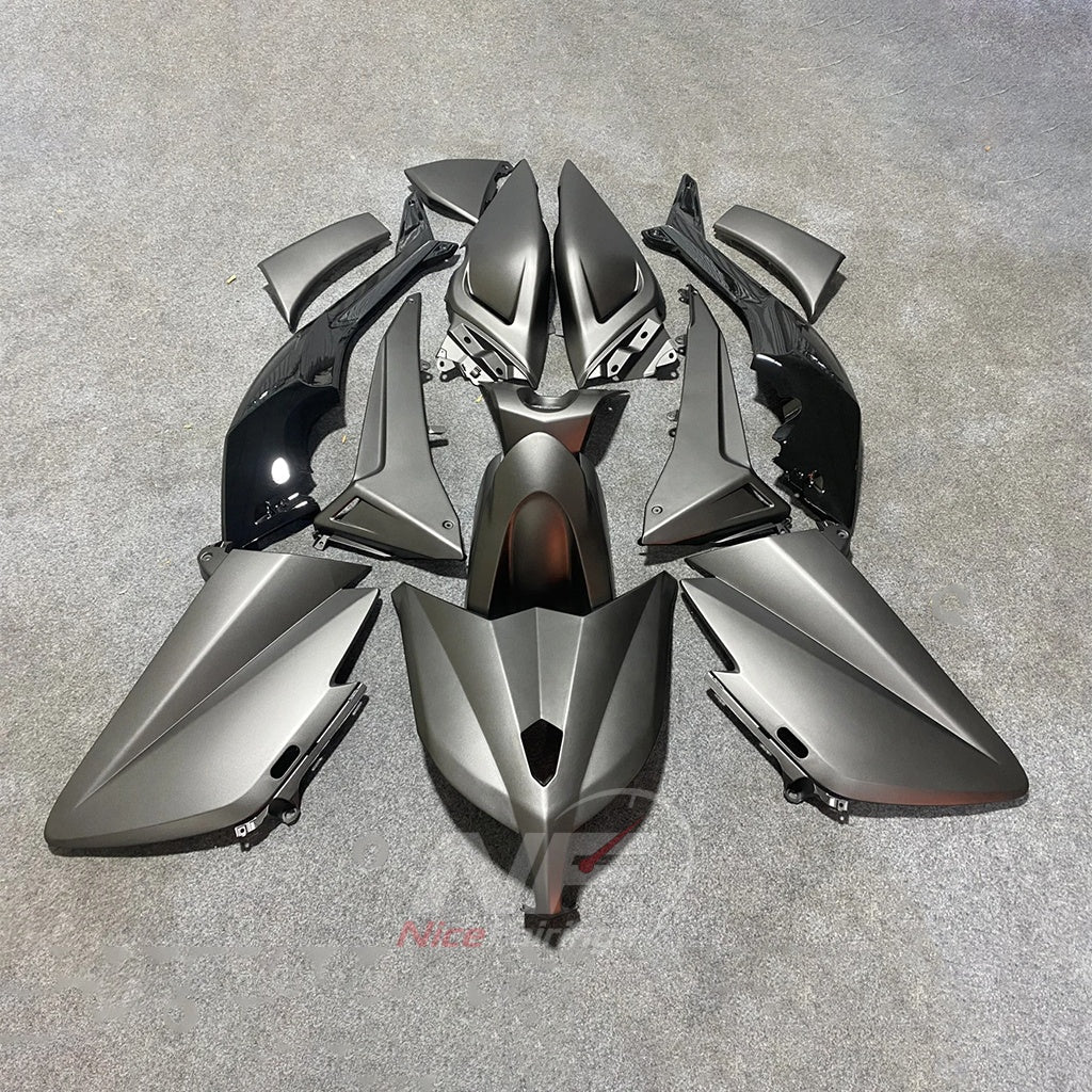 Complete ABS Body Panels Kit Fits YAMAHA TMAX530 SJ09 2012-2014 - Silver Black | NiceFairings - main product image