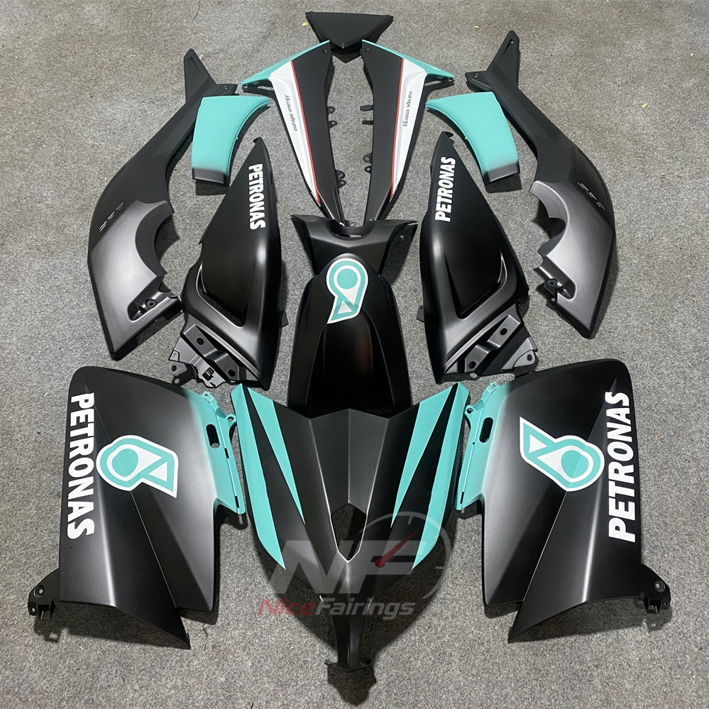 Motorcycle ABS Fairing Kit Fits YAMAHA TMAX530 SJ09 2012-2014 - Aqua Graphic | NiceFairings - main product image