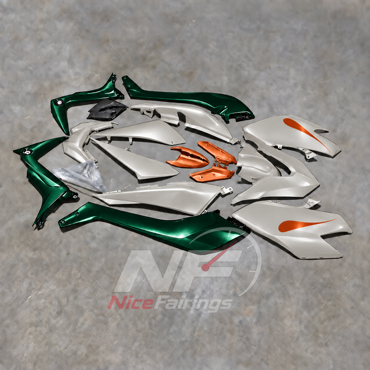 Painted Motorcycle Bodywork Kit Fits 2017-2019 YAMAHA TMAX530 SJ14 | NiceFairings - side angle image
