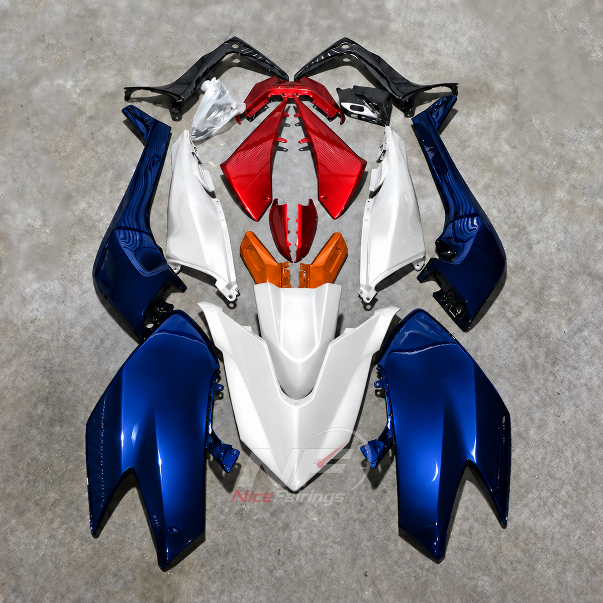 Burgundy ABS Plastic Bodywork Kit Fits YAMAHA TMAX530 SJ14 2017-2019 | NiceFairings - paint design NO.9 option image
