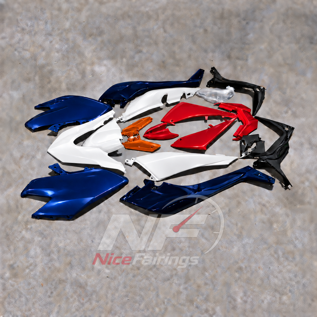 Custom-Painted Injection-Molded Cowling Set Fits YAMAHA TMAX530 SJ14 2017-2019 | NiceFairings - front angle image