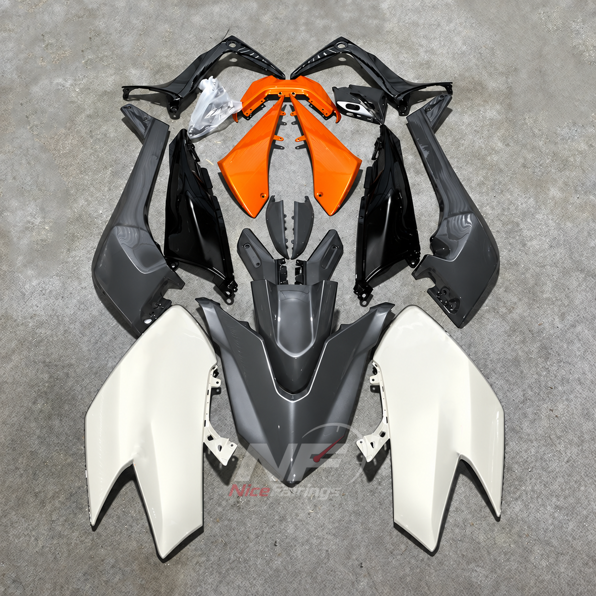 Custom-Painted Injection-Molded Cowling Set Fits YAMAHA TMAX530 SJ14 2017-2019 | NiceFairings - paint design NO.2 option image