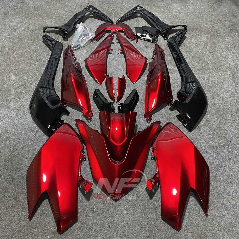 Painted ABS Cowling Set Fits 2017-2019 YAMAHA TMAX530 SJ14 | NiceFairings - paint design NO.2 option image