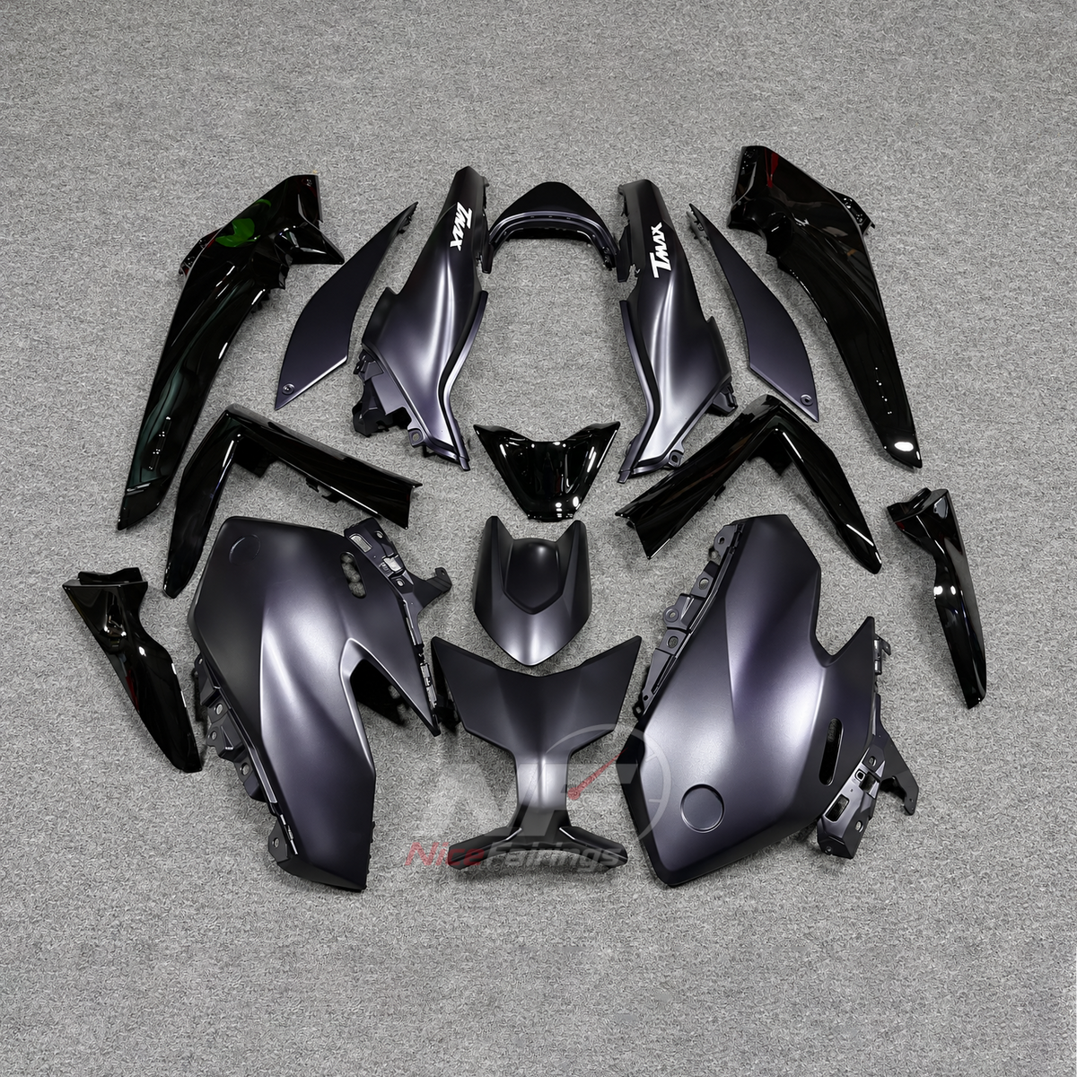 2025-2026 Yamaha TMAX560 ABS fairing kit - ABS Plastic Scooter Bodywork - NO.4 option