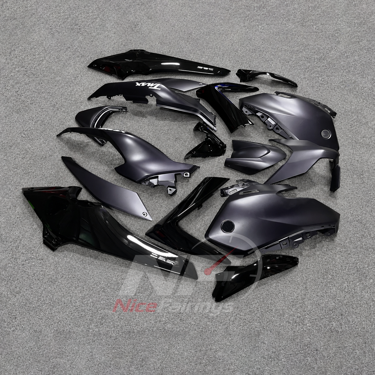2025-2026 Yamaha TMAX560 ABS fairing kit - ABS Plastic Bodywork - view 3