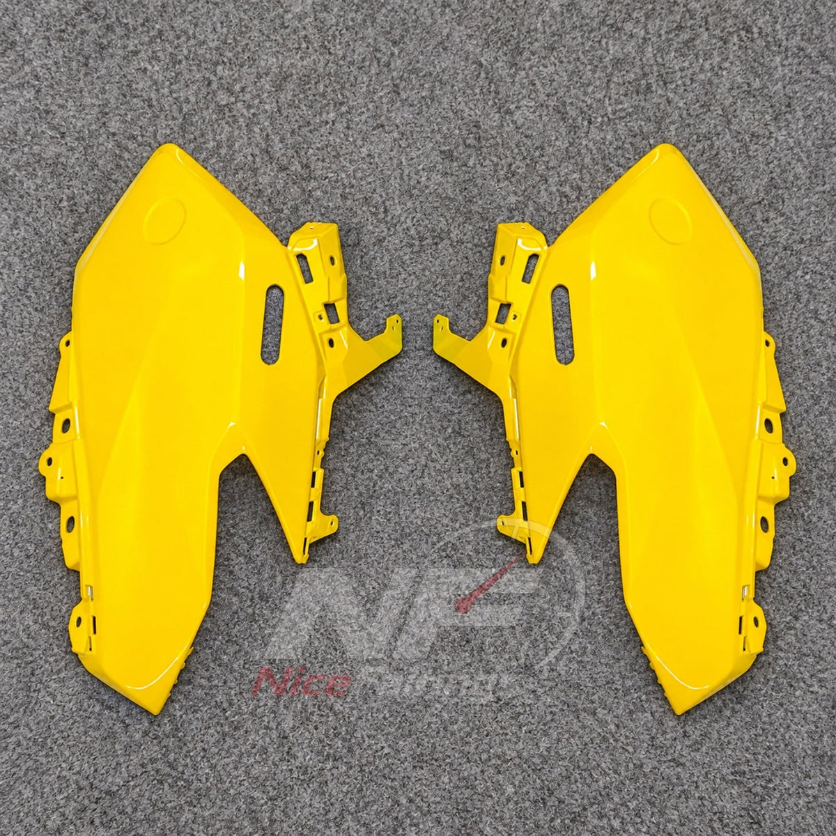 2025-2026 Yamaha TMAX560 ABS fairing kit - Yellow White Black Panels - view 4