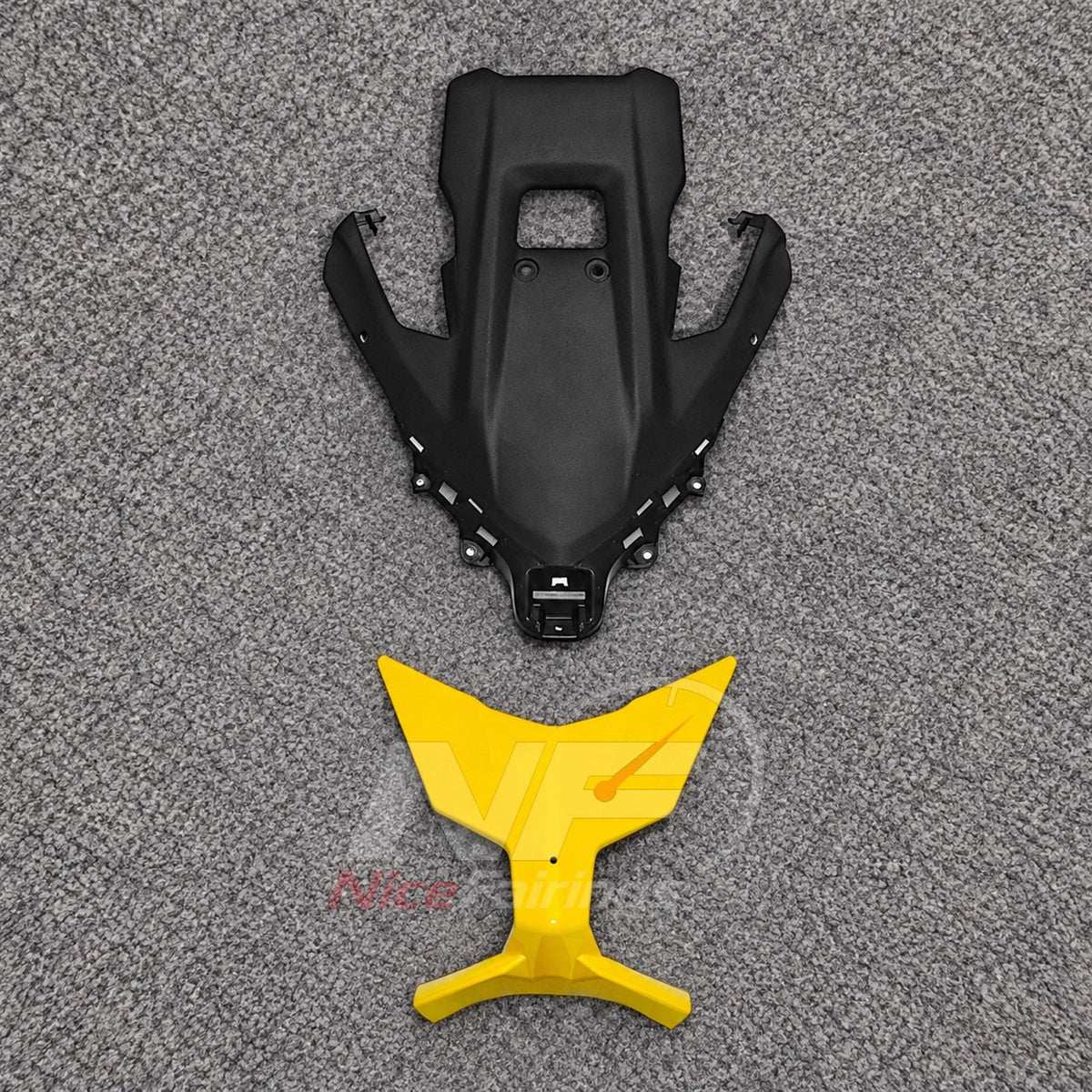 2025-2026 Yamaha TMAX560 ABS fairing kit - Yellow White Black Panels - view 6