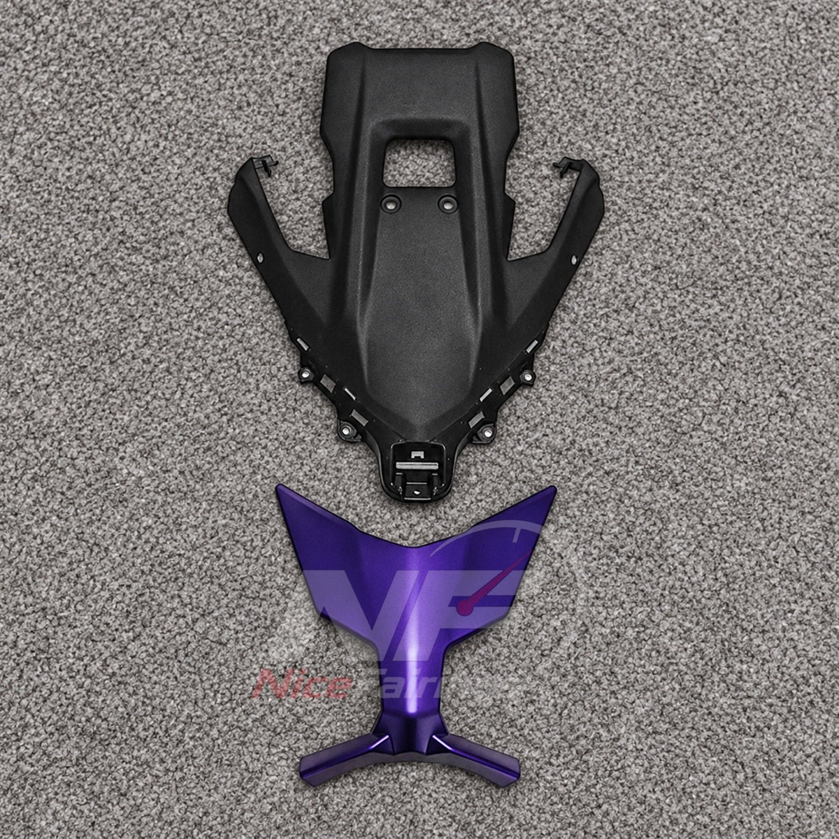 2025-2026 Yamaha TMAX560 ABS fairing kit - Purple Black Scooter Bodywork - view 6