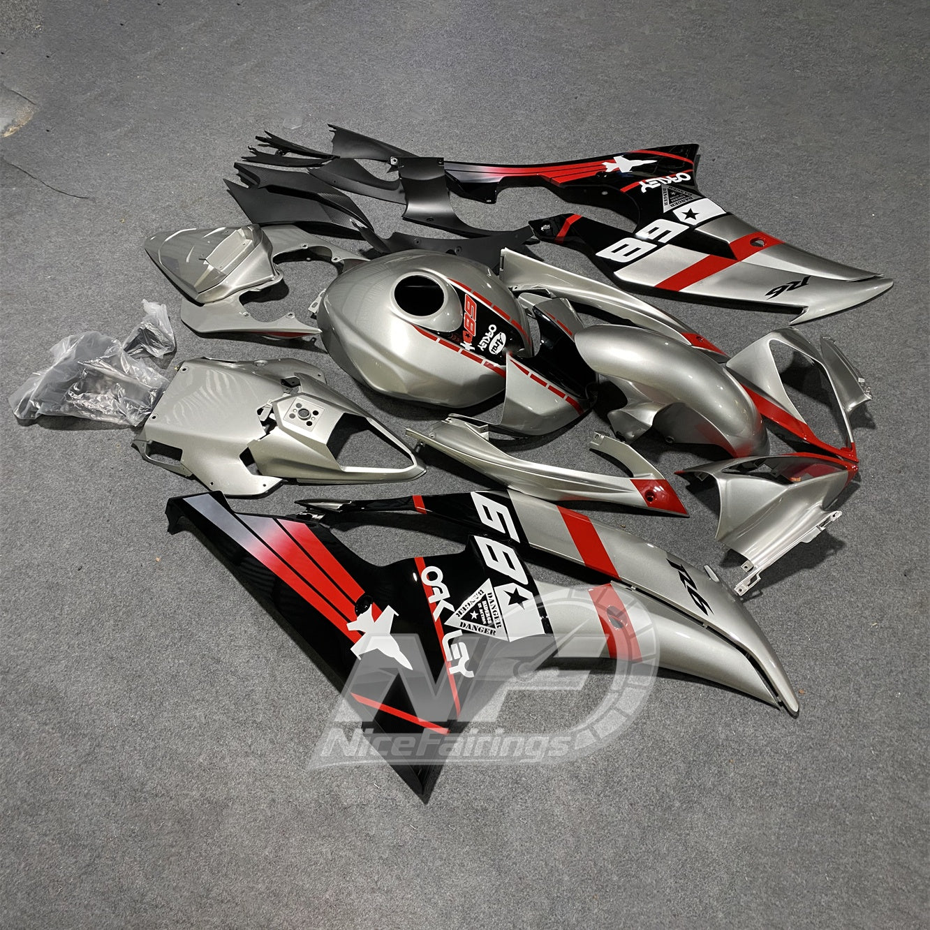 For YAMAHA YZF-R6 2008-2016 Motorcycle Fairings Kit 100% Fitment Pre-Drilled ABS Injection Molded | NiceFairings
