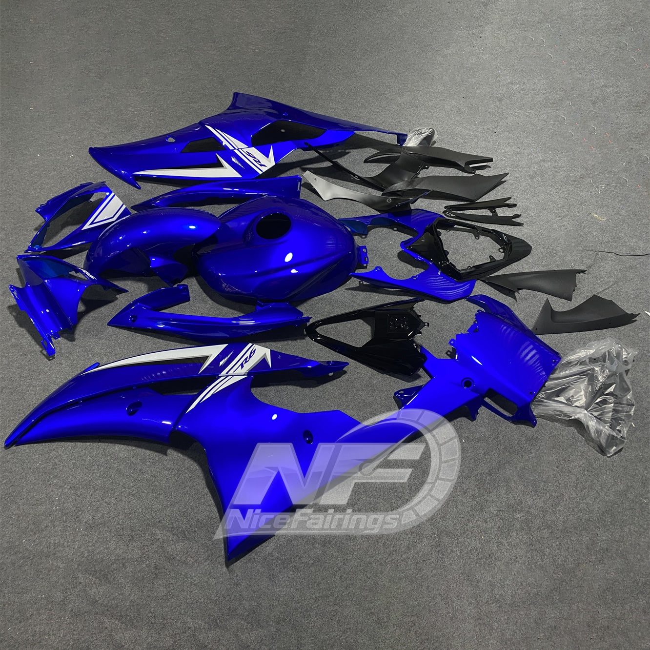 Yamaha YZFR6 08-16 fairing kit bodywork detail view