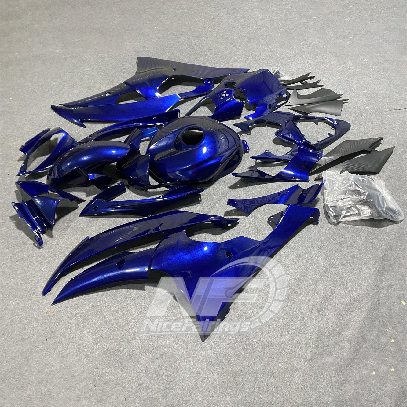 Yamaha YZF-R6 2008 2009 2010-2016 fairing kit bodywork detail view