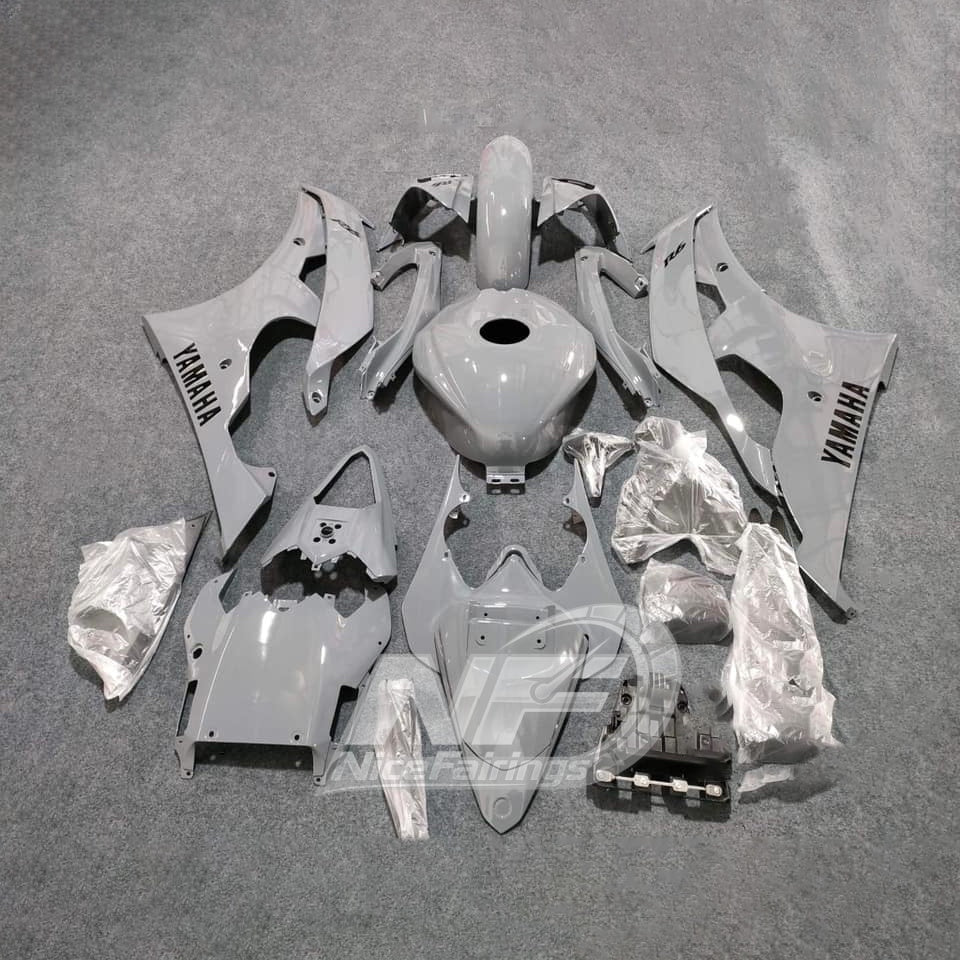 Gray Full Bodywork Fairing Kit For YAMAHA YZF-R6 2008-2016