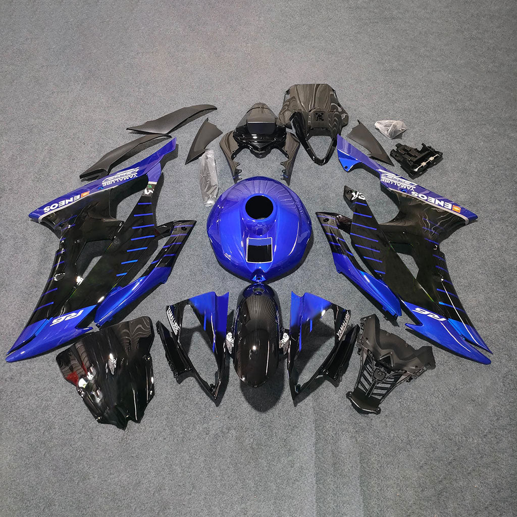 For YAMAHA YZF-R6 2008-2016 Injecton Molded Fairing Kit ABS Bodywork Pre-Drilled ABS Plastic