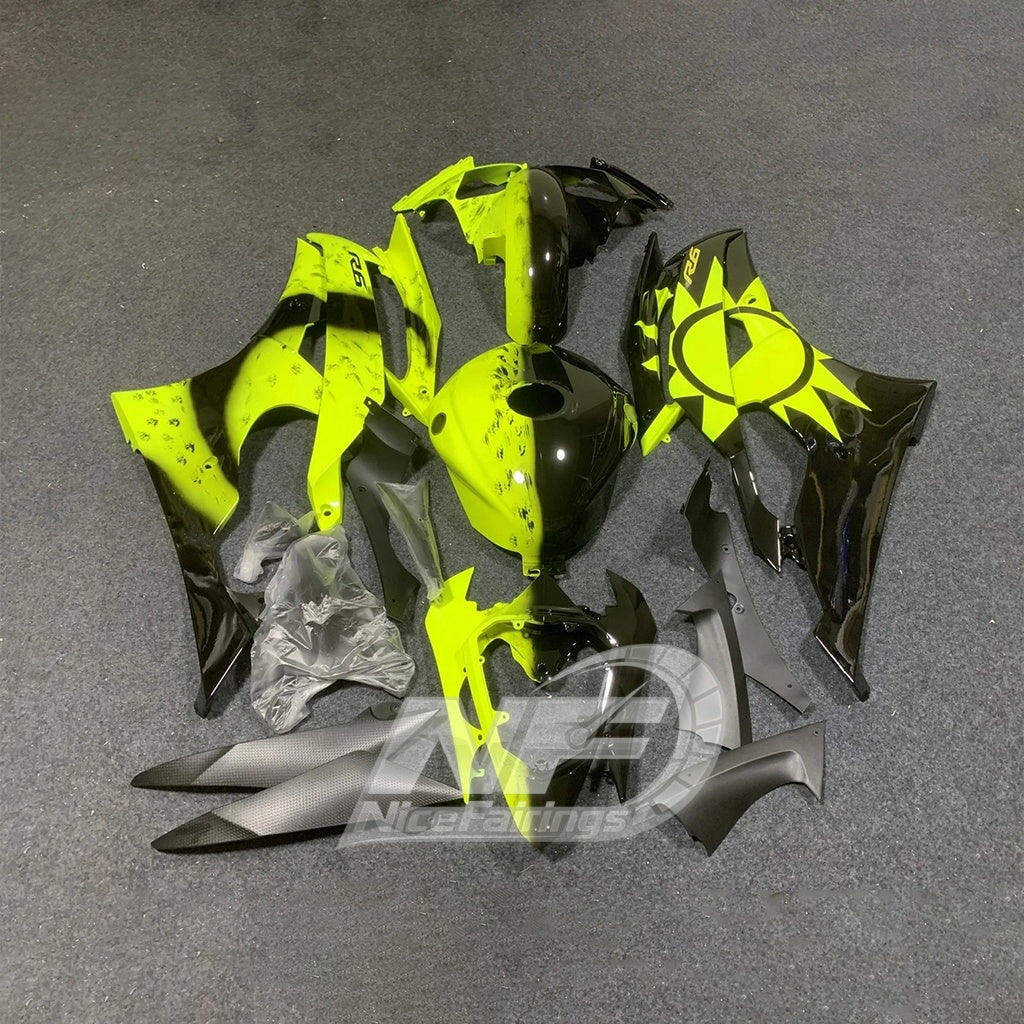 For YAMAHA YZF-R6 2008-2016 Custom Fairing Kit Injection Molded ABS Plastic Bodywork Set | NiceFairings