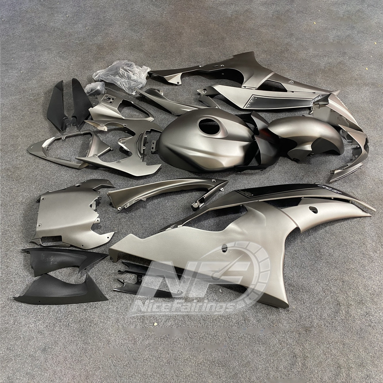 Yamaha YZF-R6 2008 2009 2010-2016 Injection Molded Fairings Bodywork