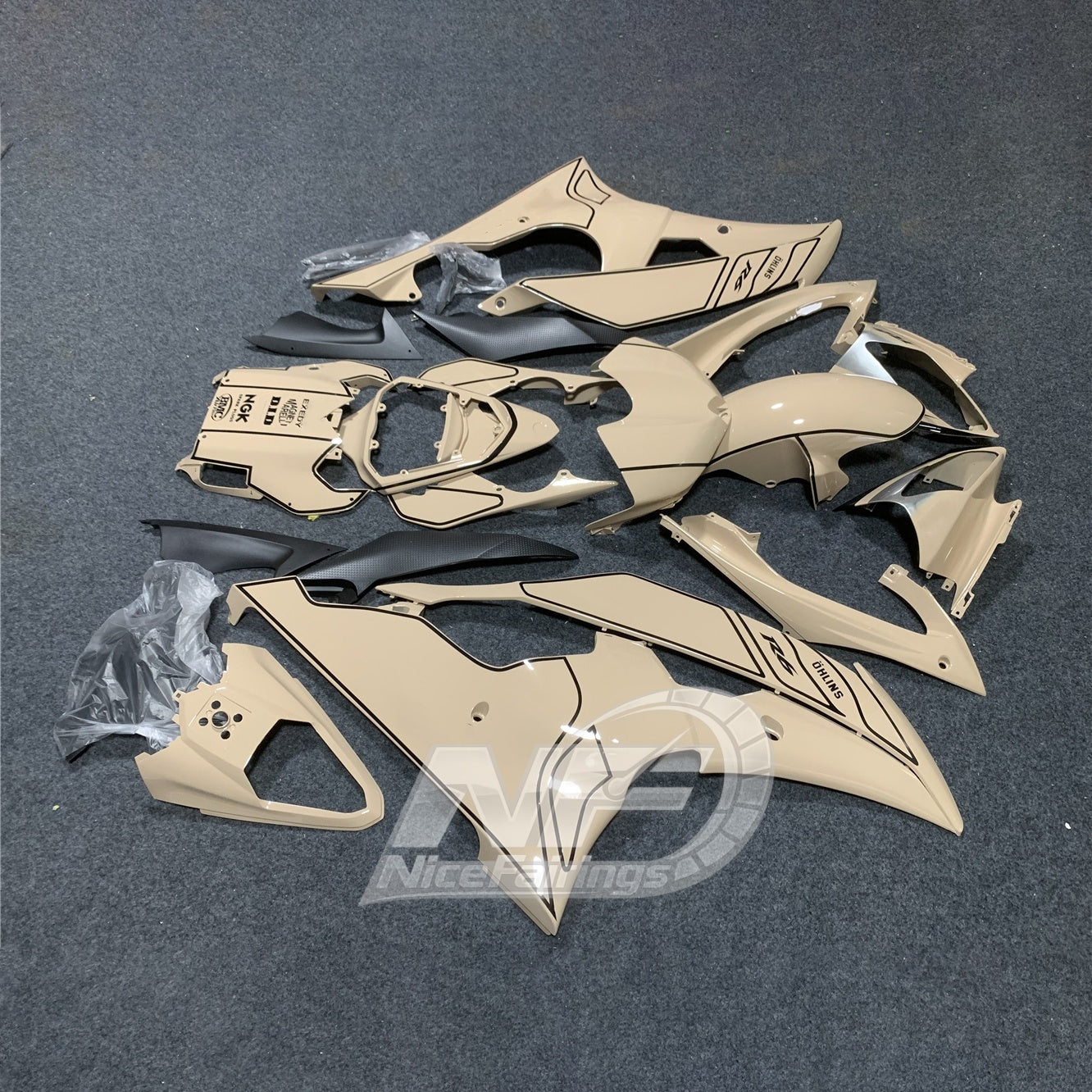 For YAMAHA YZF-R6 2008-2016 Premium ABS Plastic Fairing Kit UV-Protected Paint |NiceFairings