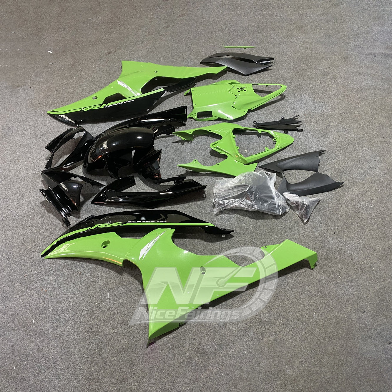 Yamaha YZF R6 2008-2016 Complete Aftermarket Motorcycle Fairing Kit