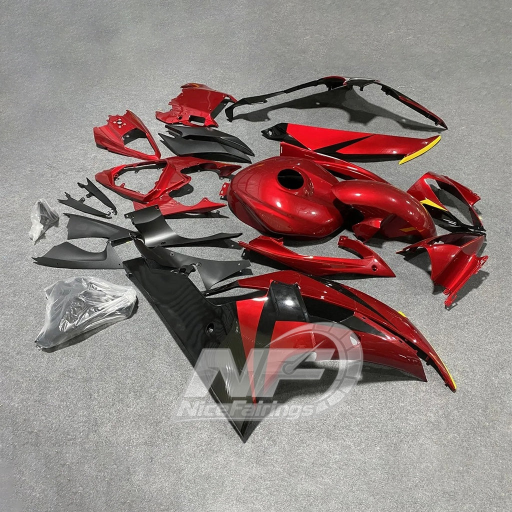 For YAMAHA YZF-R6 2008-2016 Motorcycle Fairings Kit Custom Color High Grade Aftermarket Parts Red