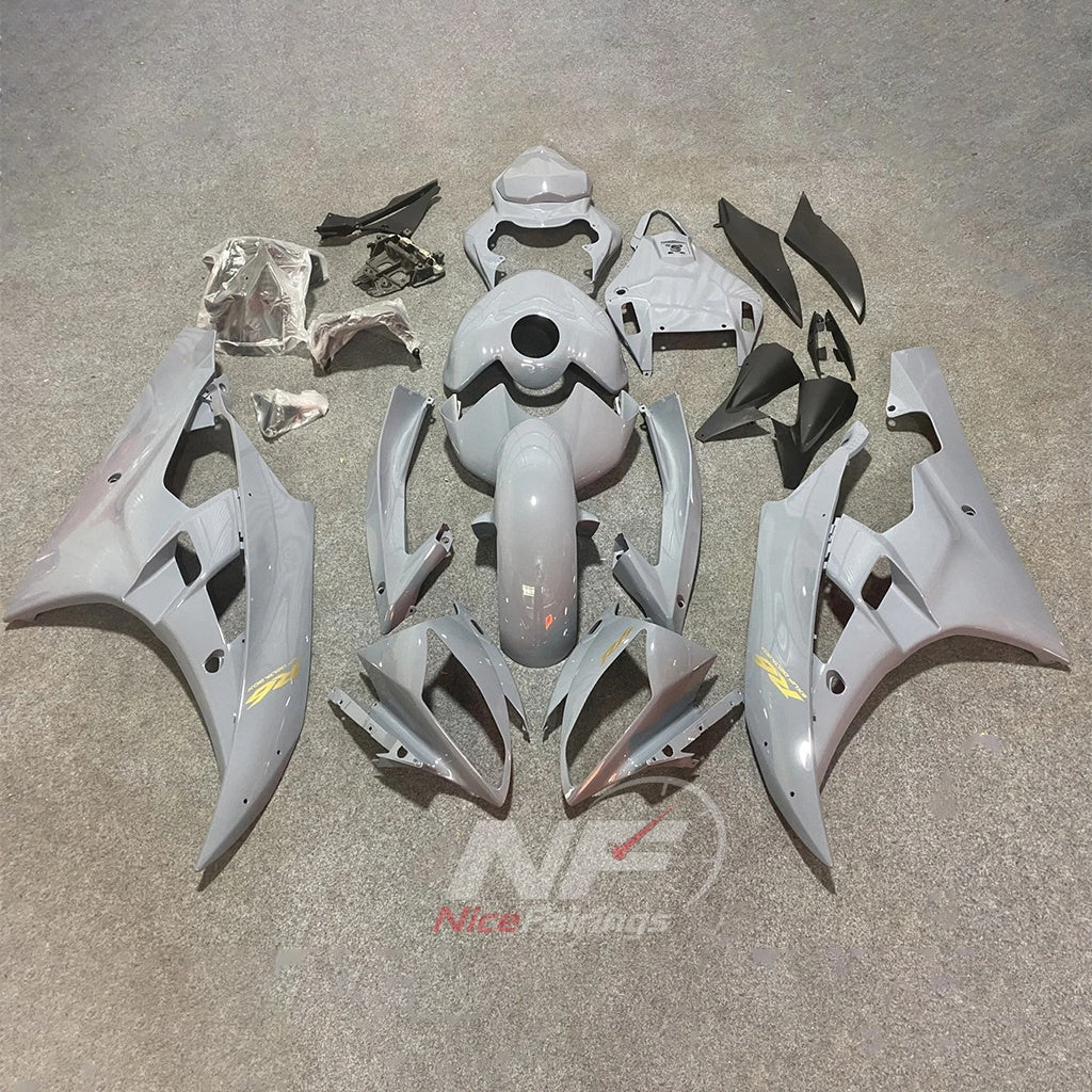 Replacement ABS Plastic Fairing Kit Fits YAMAHA YZF-R6 RJ11 2006-2007 | NiceFairings - paint design NO.2 option image