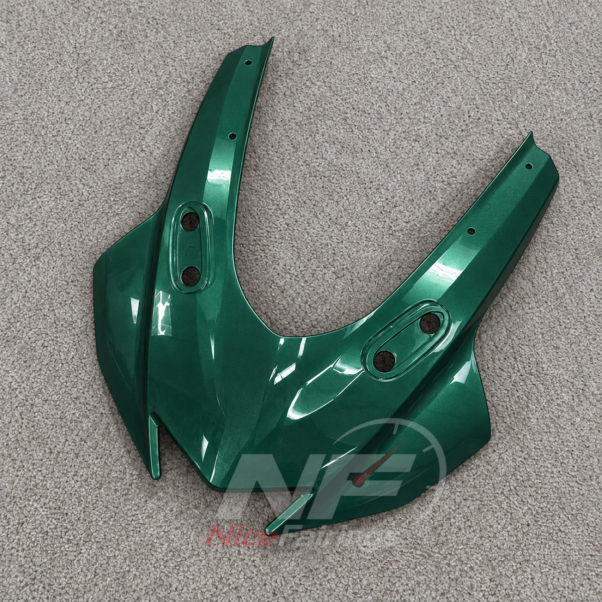 Aftermarket Fairing Kit Fits 2019-2022 YAMAHA YZF-R125 - ABS Plastic Bodywork - Green Black | NiceFairings - rear angle image