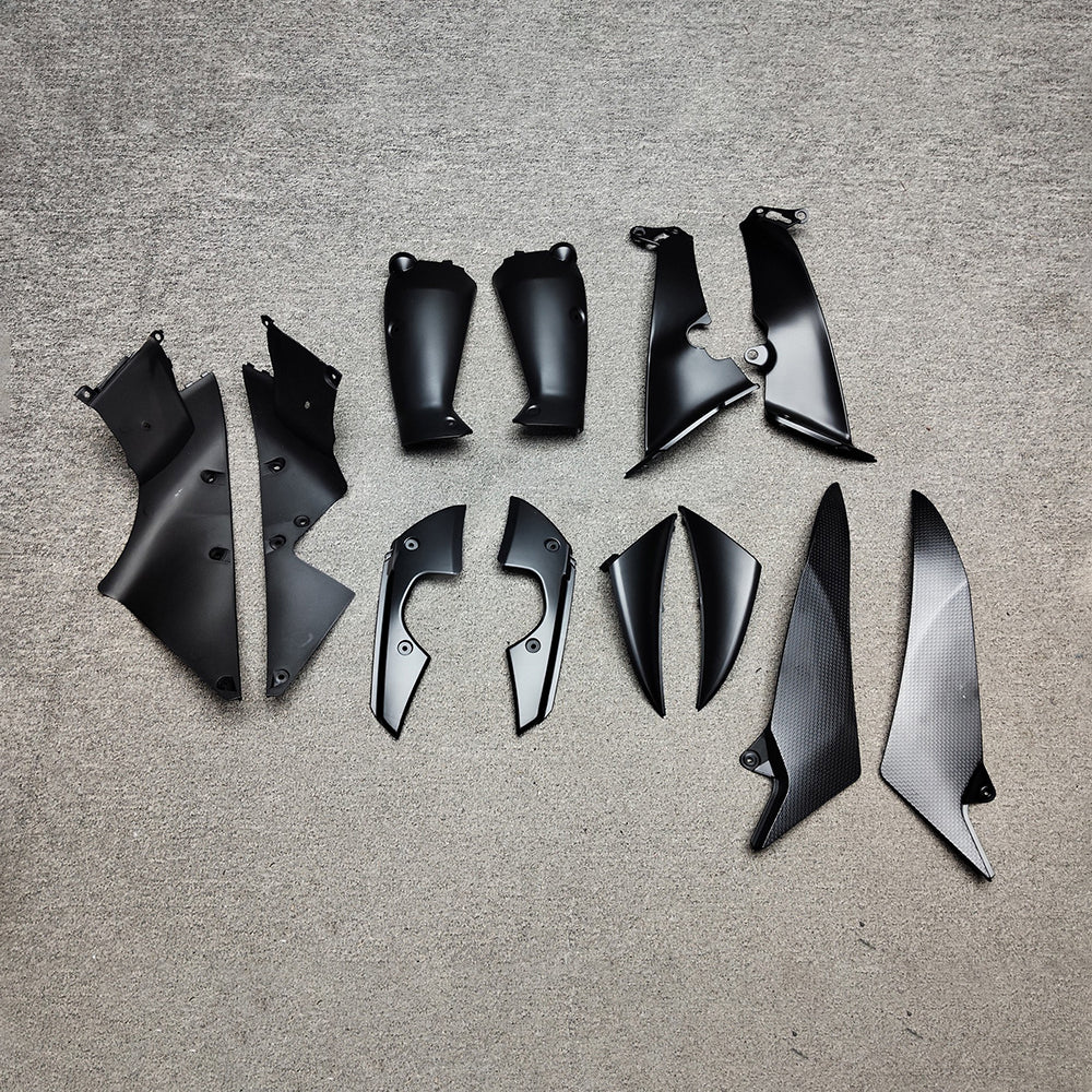 ABS Injection Fairing Kit Fits YAMAHA YZF-R1 RN22 2009-2011 - Carbon-Fiber-Style | NiceFairings - accessories image