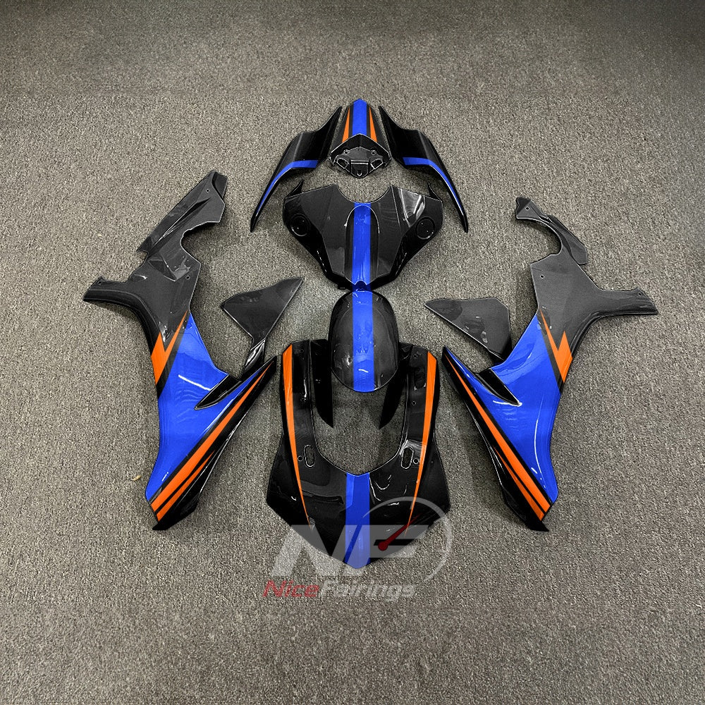 For Yamaha YZF-R1 2015-2019 Purple Black Motorcycle Fairings | NiceFairings - paint design NO.2 option image