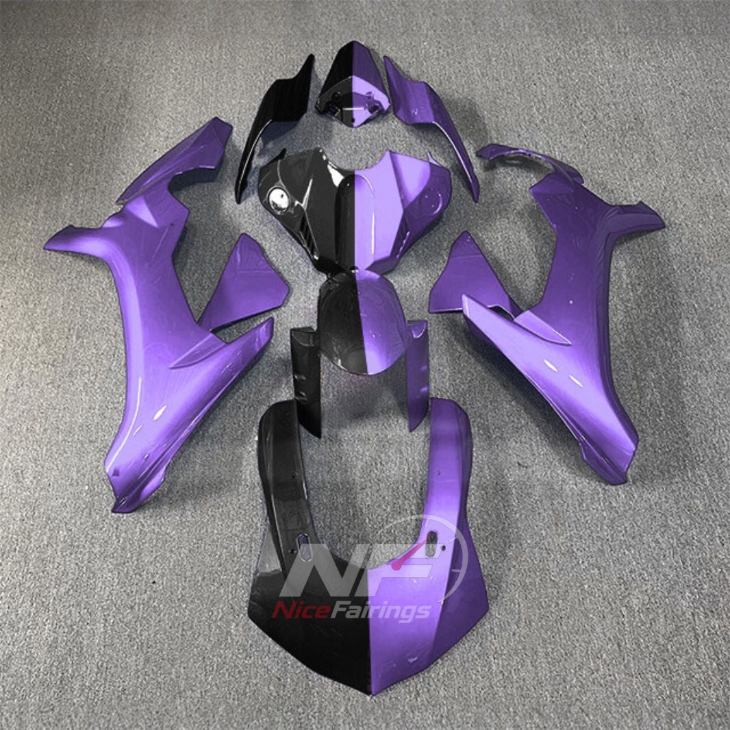 For Yamaha YZF-R1 2015-2019 Purple Black Motorcycle Fairings | NiceFairings - main product image