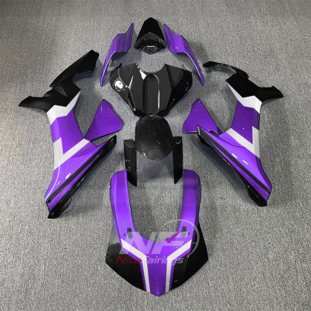 For Yamaha YZF-R1 2015-2019 Green Gold Motorcycle Fairings | NiceFairings - paint design NO.5 option image