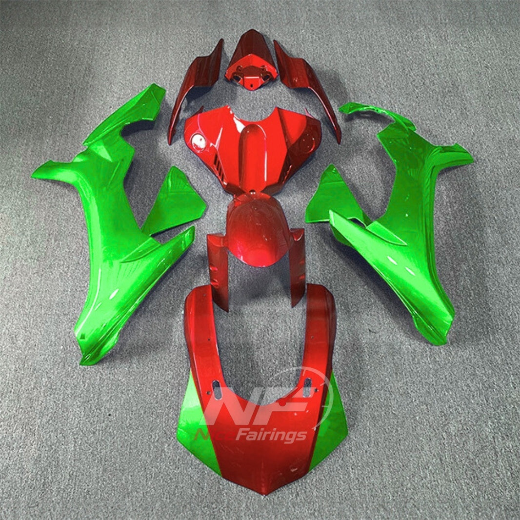For Yamaha YZF-R1 2015-2019 Green Red Motorcycle Fairings | NiceFairings - main product image