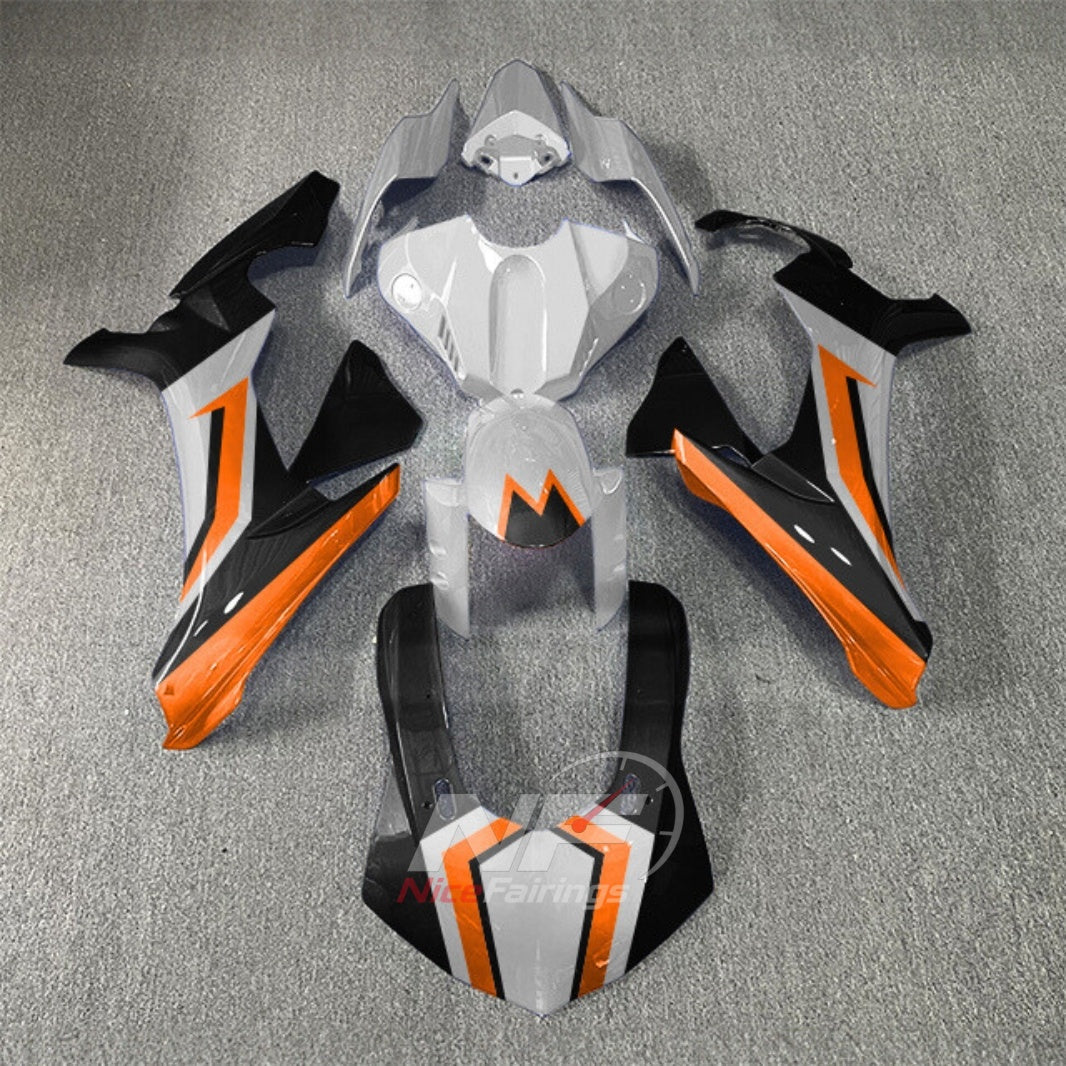 For Yamaha YZF-R1 2015-2019 Black White Orange Motorcycle Fairings | NiceFairings - main product image
