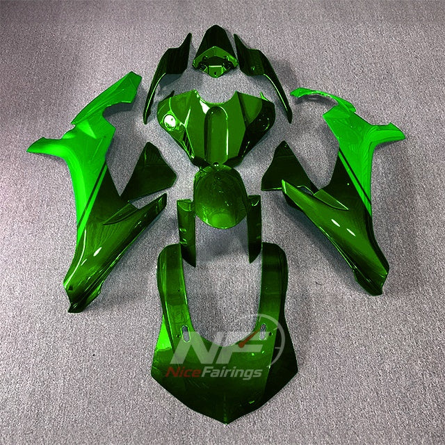 For Yamaha YZF-R1 2015-2019 Green Black Motorcycle Fairings | NiceFairings - main product image