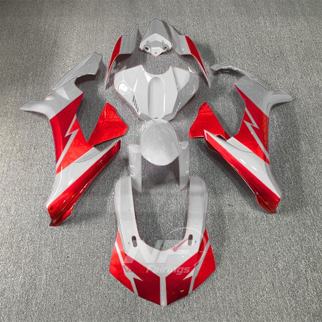 For Yamaha YZF-R1 2015-2019 White Red Motorcycle Fairings | NiceFairings - main product image