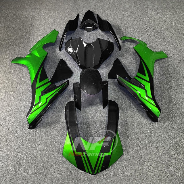 For Yamaha YZF-R1 2015-2019 Green Black Motorcycle Fairings | NiceFairings - main product image