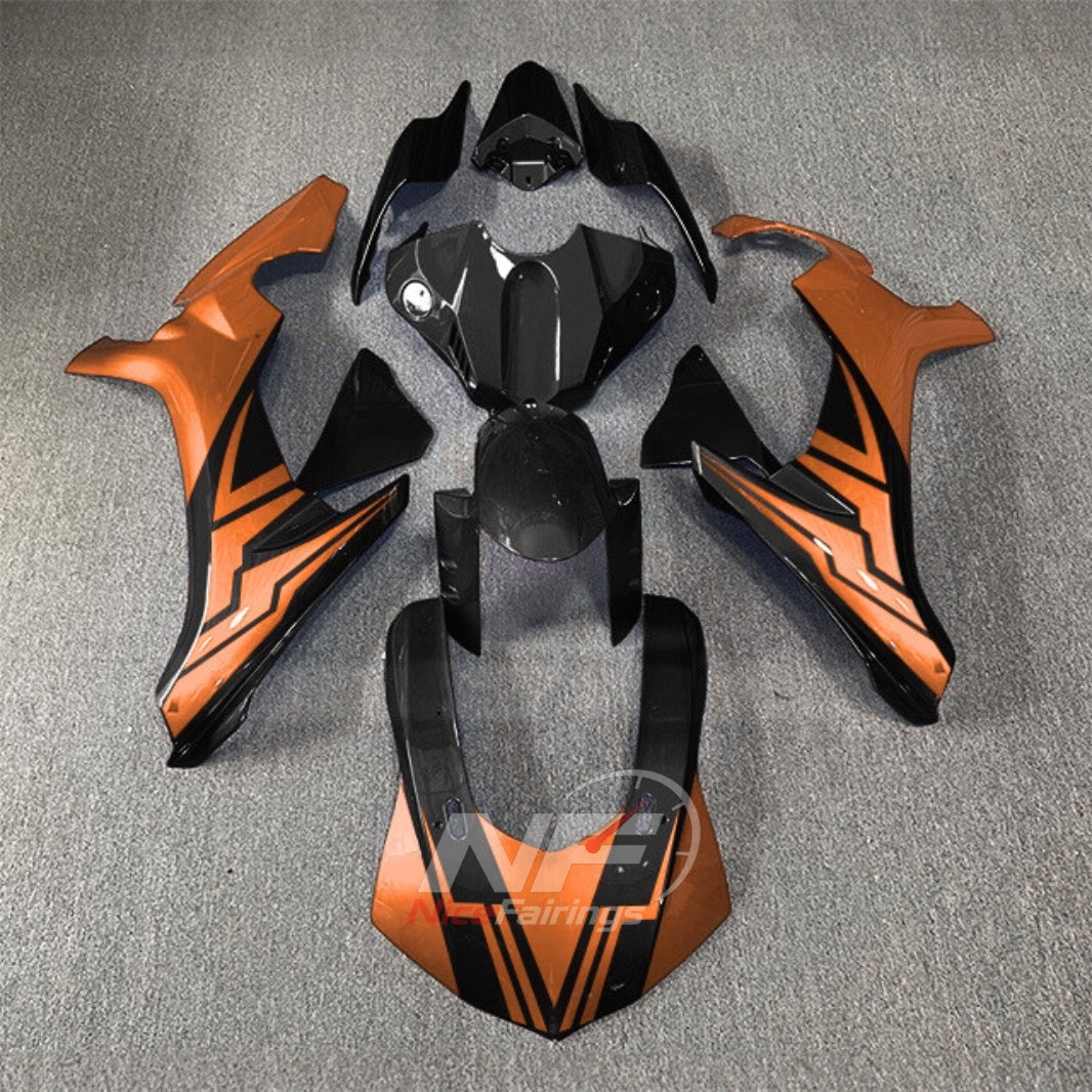 For Yamaha YZF-R1 2015-2019 Orange Black Motorcycle Fairings | NiceFairings - main product image